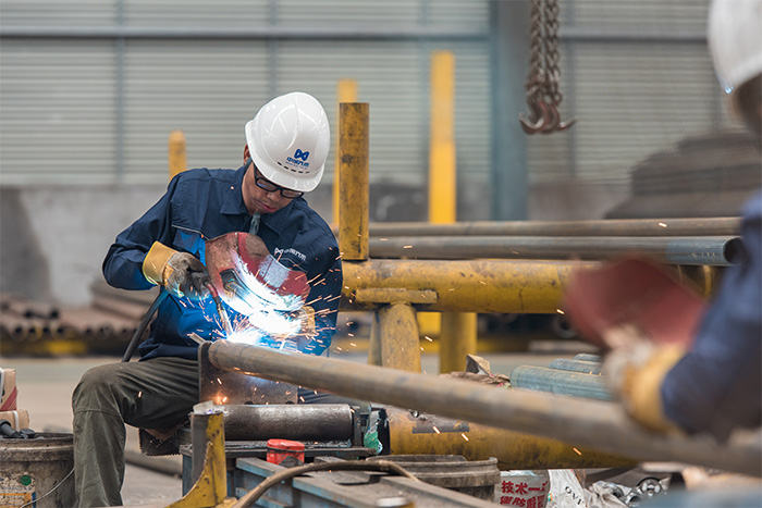 白城网架焊接车间